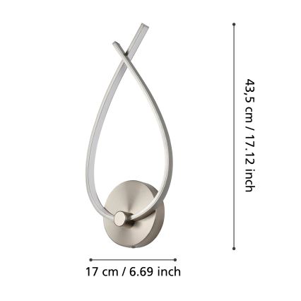 Eglo - LED Fali lámpa LED/10W/230V