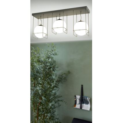 Eglo 99021 - VERSUOLA mennyezeti lámpatest 3xE27/40W/230V