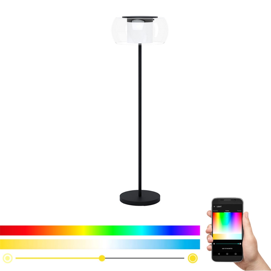 Eglo 99037 - LED RGB dimmelhető állólámpa BRIAGLIA-C LED/24,8W/230V