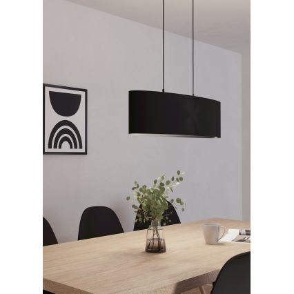 Eglo - Csillár zsinóron 2xE27/40W/230V