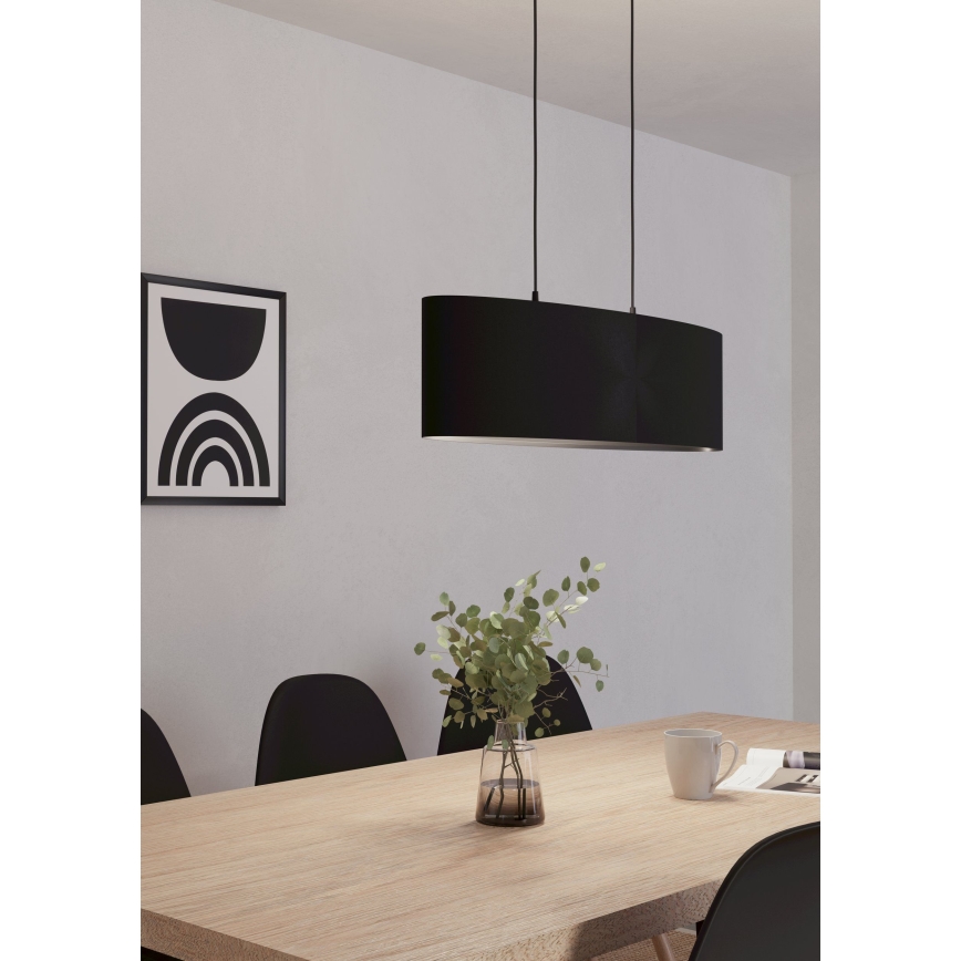 Eglo - Csillár zsinóron 2xE27/40W/230V