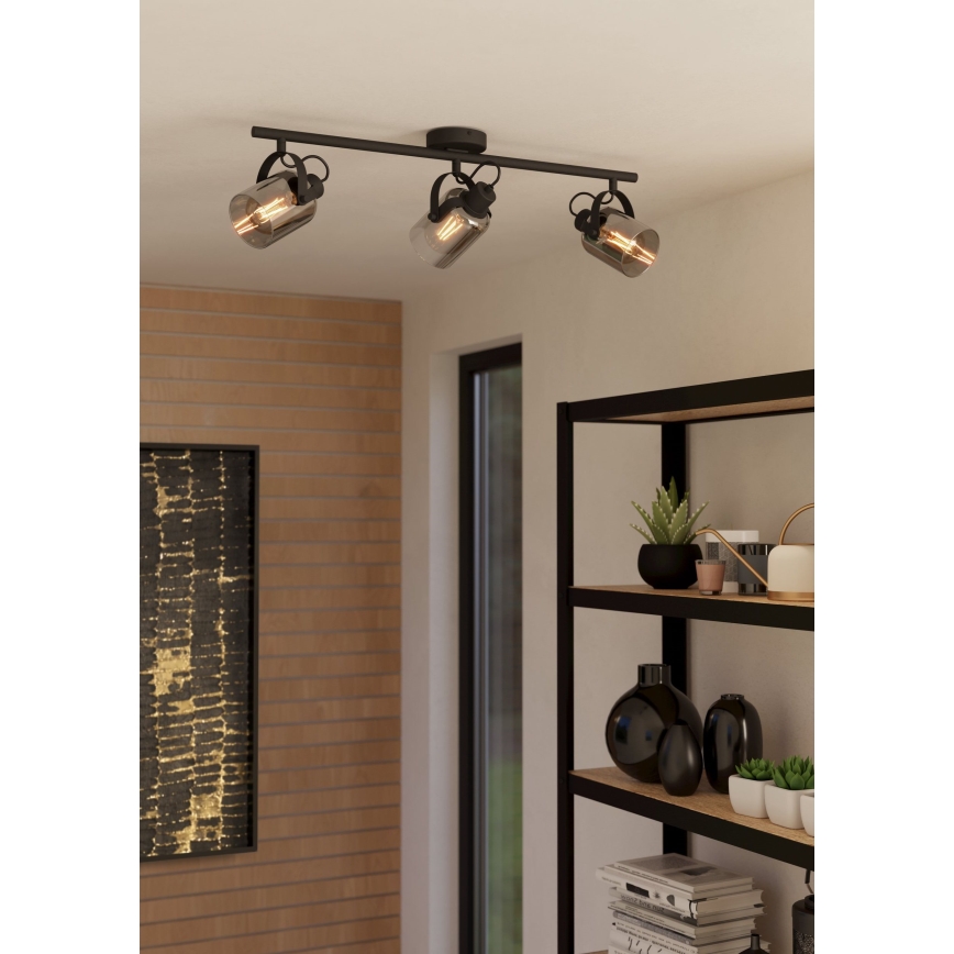 Eglo - Spotlámpa 3xE27/40W/230V