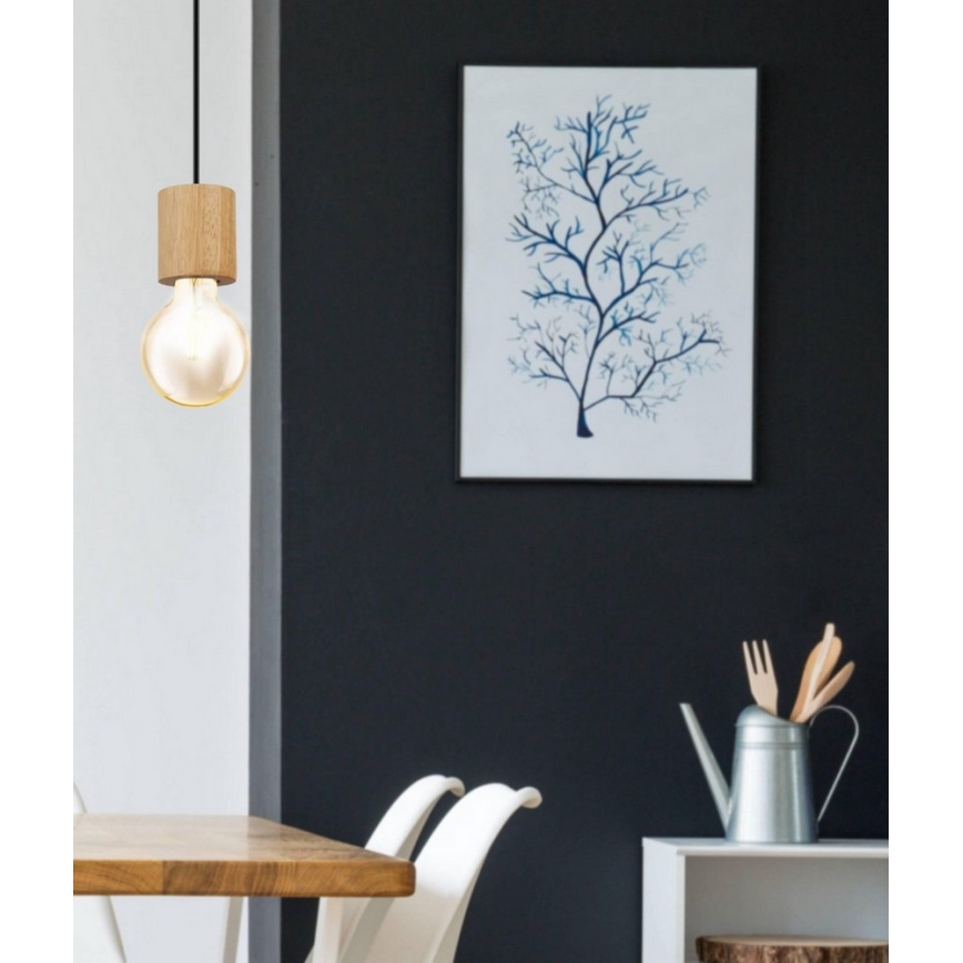 Eglo - Csillár zsinóron 1xE27/28W/230V