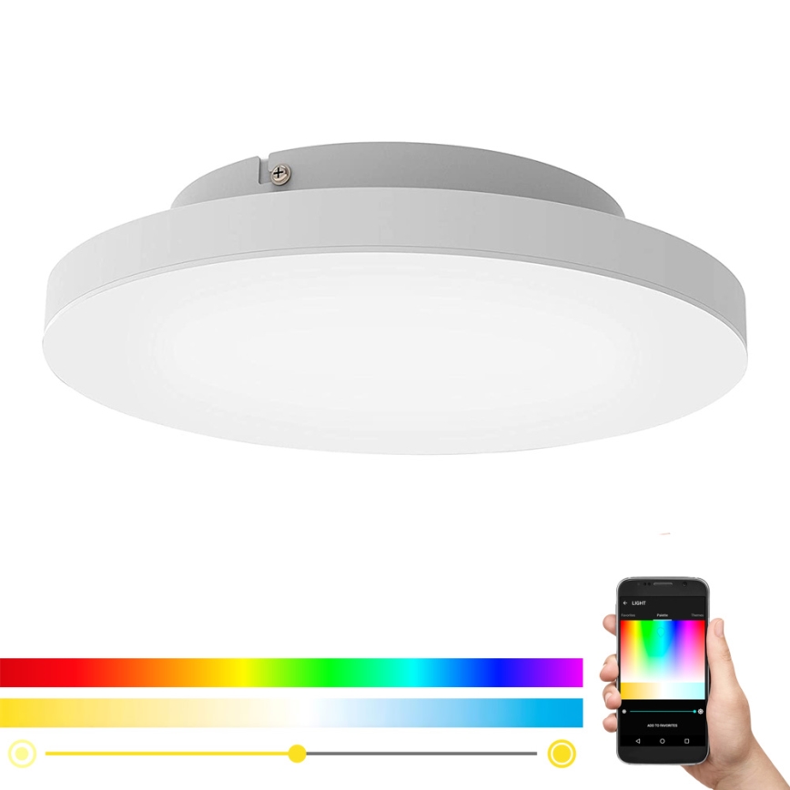 Eglo - LED RGB dimmelhető mennyezeti lámpa TURCONA-C LED/15W/230V + távirányító