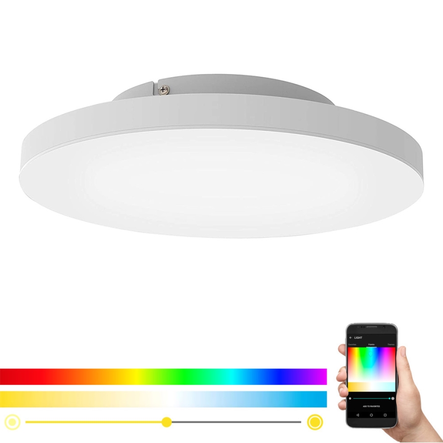 Eglo - LED RGB dimmelhető mennyezeti lámpa ROMAO-C LED / 33W / 230V + távirányító