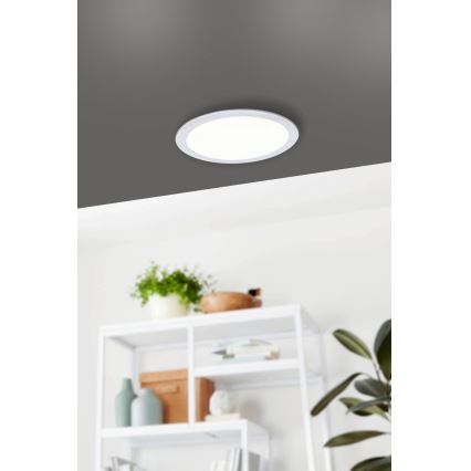 Eglo - süllyesztett LED mennyezeti lámpa LED/16,5W/230V, átm. 21,6 cm