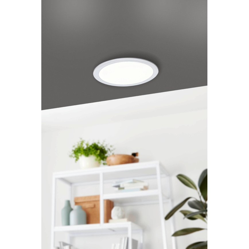 Eglo - süllyesztett LED mennyezeti lámpa LED/16,5W/230V, átm. 21,6 cm