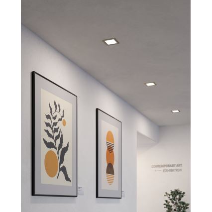 Eglo - LED süllyesztett mennyezeti lámpa LED/5,5W/230V 11,7x11,7 cm