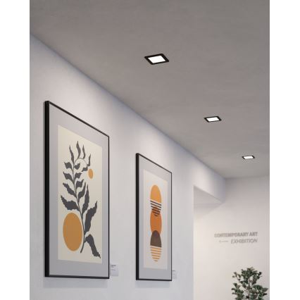 Eglo - LED beépíthető mennyezeti lámpa LED/5,5W/230V 11,7x11,7 cm