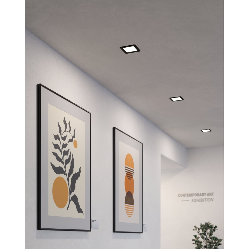 Eglo - LED beépíthető mennyezeti lámpa LED/5,5W/230V 11,7x11,7 cm