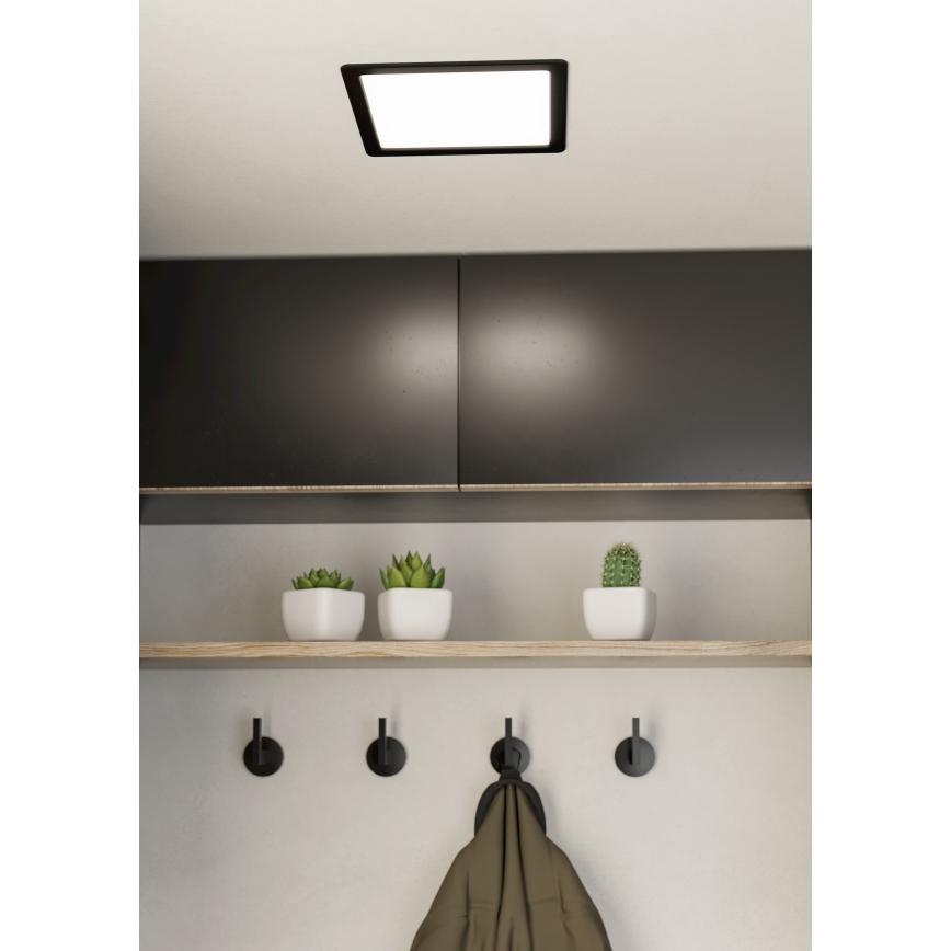 Eglo - LED beépíthető mennyezeti lámpa LED/16,5W/230V 21,6x21,6 cm