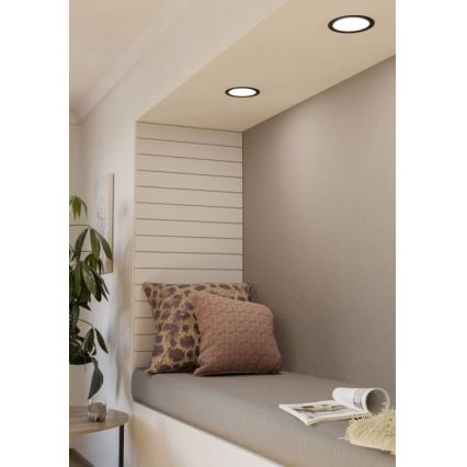 Eglo - LED fürdőszobai beépíthető mennyezeti lámpatest LED/10,5 W/230 V IP44 Ø 16,6 cm