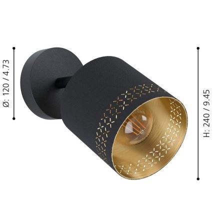 Eglo - Spotlámpa 1xE27/28W/230V