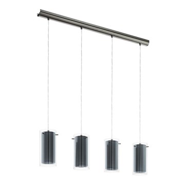 Eglo 99287 - PINTO TEXTIL kábeles függeszték 4xE27/16W/230V