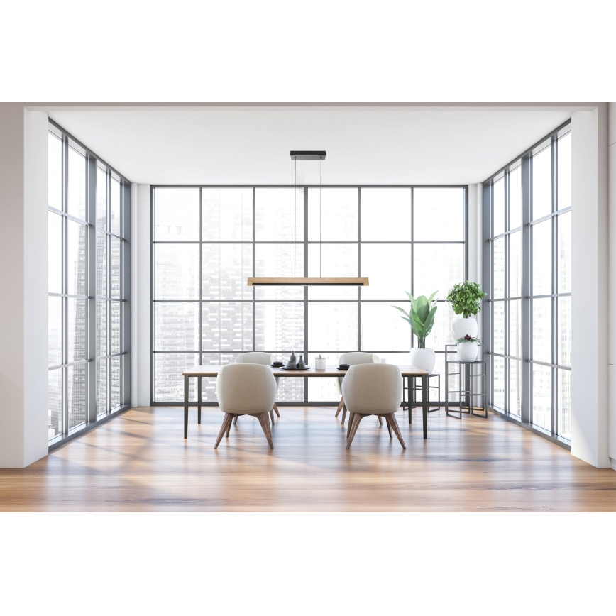 Eglo - LED állítható fényerejű csillár kábelen LED/25,5W/230V