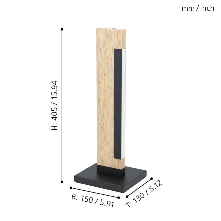 Eglo 99295 - Fényerőszabályozható CAMACHO asztali lámpa LED/6,5W/230V