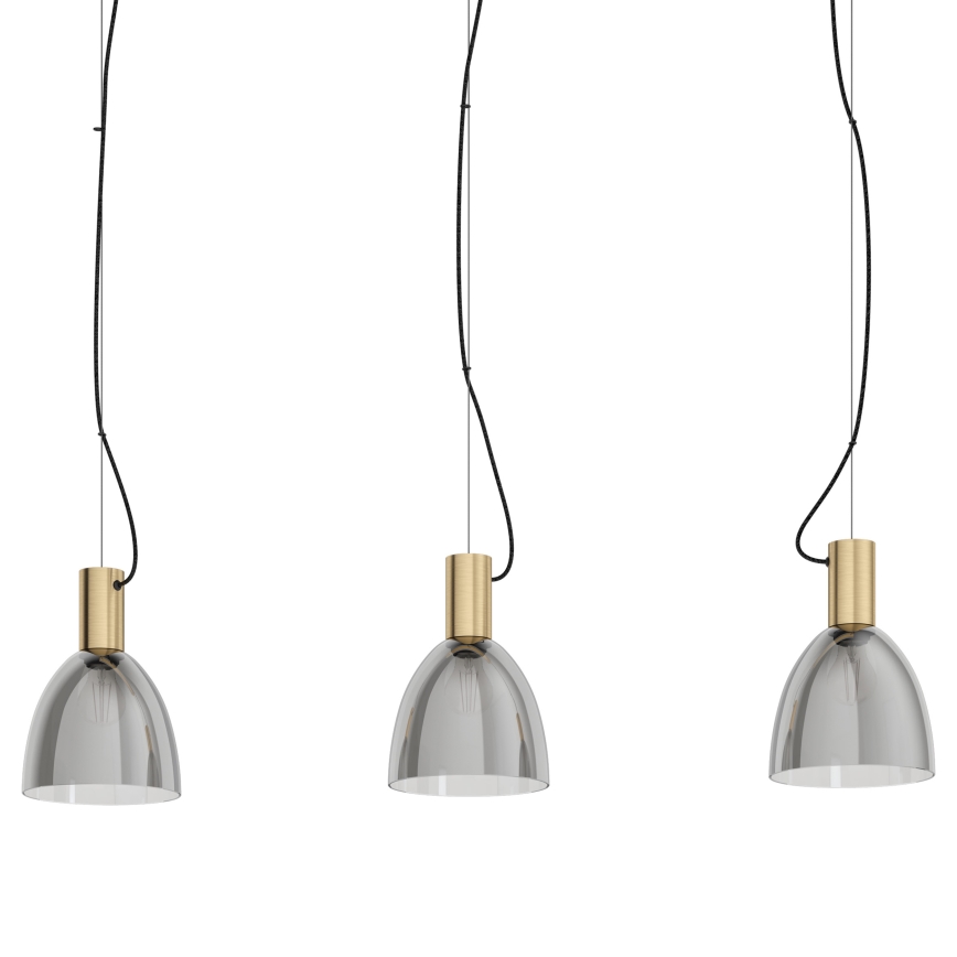 Eglo - Csillár zsinóron 3xE27/40W/230V