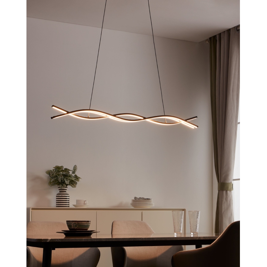 Eglo - LED Csillár zsinóron LED/36W/230V