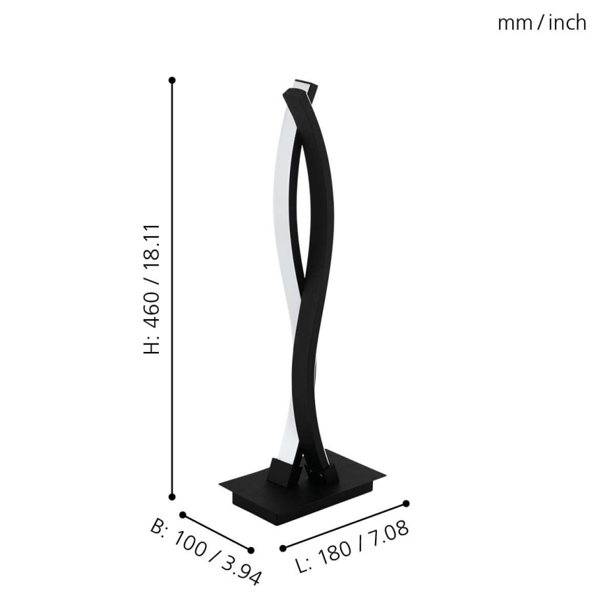 Eglo - LED Asztali lámpa LED/10W/230V