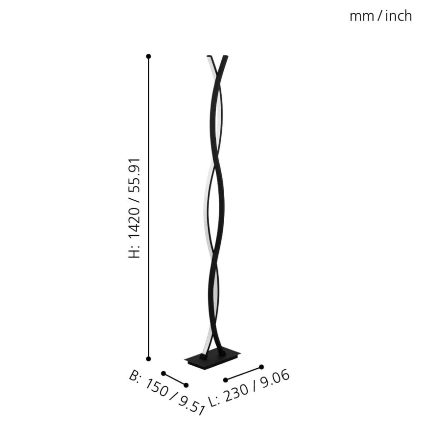 Eglo - LED Állólámpa LED/32W/230V