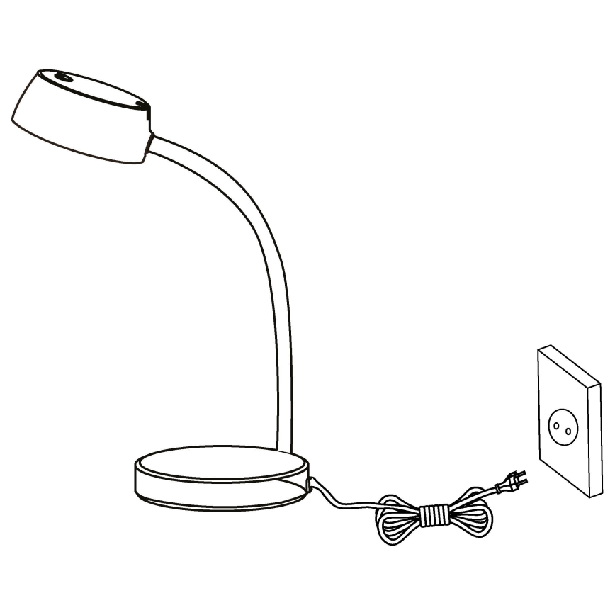 Eglo - LED Asztali lámpa LED/4,5W/230V