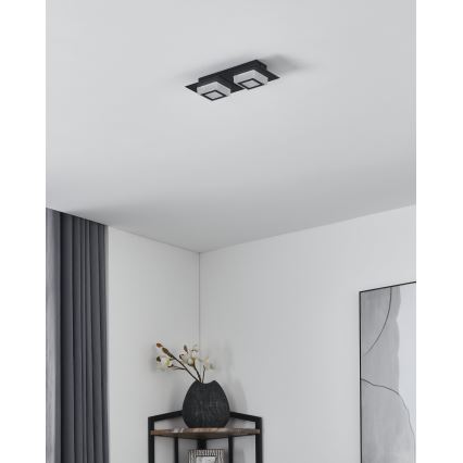 Eglo 99362 - LED mennyezeti lámpa MASIANO 2xLED/3,3W/230V