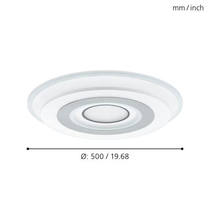 Eglo 99399 - REDUCTA LED mennyezeti lámpatest 3xLED/16W/230V
