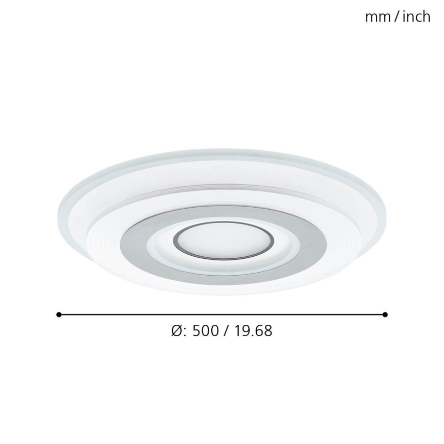 Eglo 99399 - REDUCTA LED mennyezeti lámpatest 3xLED/16W/230V