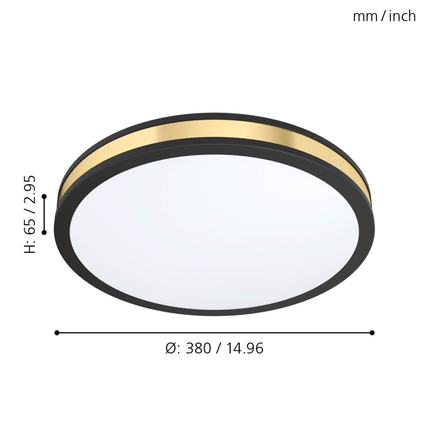 Eglo - LED Mennyezeti lámpa LED/24W/230V