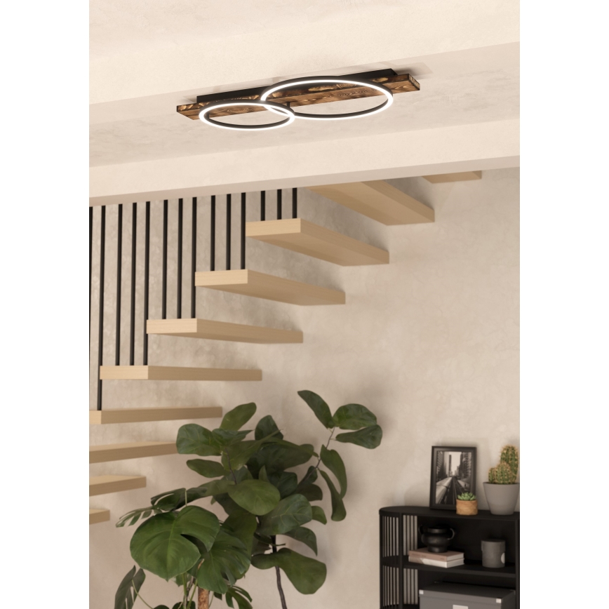 Eglo - LED Mennyezeti lámpa 2xLED/12W/230V