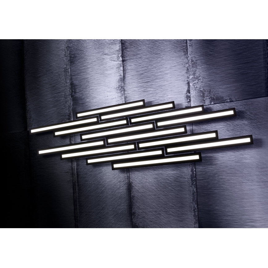 Eglo - LED RGB dimmelhető mennyezeti lámpa SALITERAS-C 2xLED/10W/230V