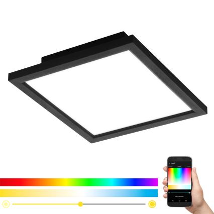 Eglo - RGB LED dimmelhető mennyezeti lámpatest SALOBRENA-C LED/16W/230V 30x30 cm + távirányítóval