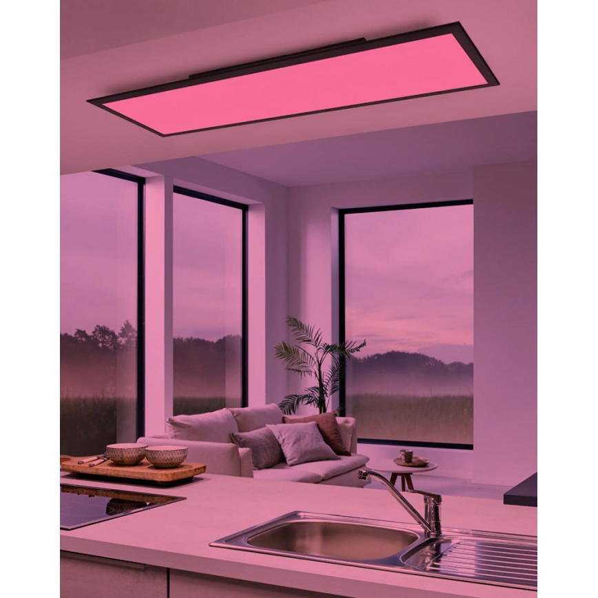 Eglo - LED RGB fényerő-szabályozós mennyezeti lámpa SALOBRENA-C LED / 34W / 230V + RC