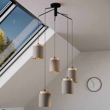 Eglo 99447 - Kábeles csillár ALBARIZA 5xE27/40W/230V pók