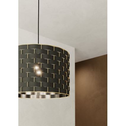 Eglo - Csillár zsinóron 1xE27/40W/230V átm. 38 cm