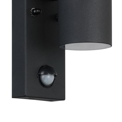 Eglo - LED Kültéri fali lámpa érzékelővel 1xGU10/3W/230V IP44