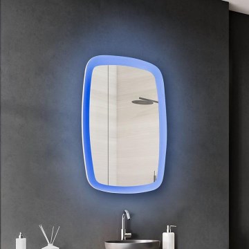 Eglo 99588 - LED RGBW dimmelhető fürdőszobai tükör háttérvilágítással 20W/230V IP44