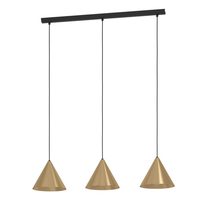 Eglo - Csillár zsinóron 3xE27/40W/230V