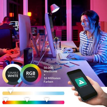 Eglo - LED RGBW Dimmelhető mennyezeti lámpa LED/16W/230V ZigBee