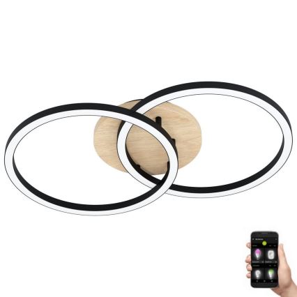 Eglo - LED  Dimmelhető felületre szerelhető csillár 2xLED/16W/230V 2700-6500K