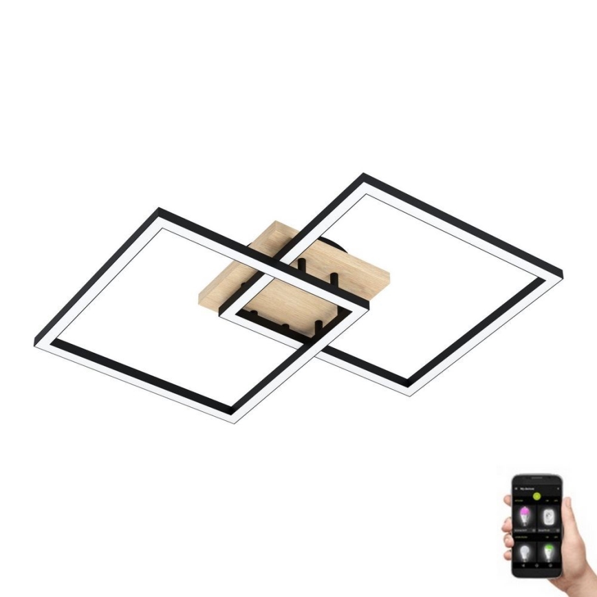 Eglo - LED Dimmelhető felületre szerelhető csillár 4xLED/16W/230V 2700-6500K