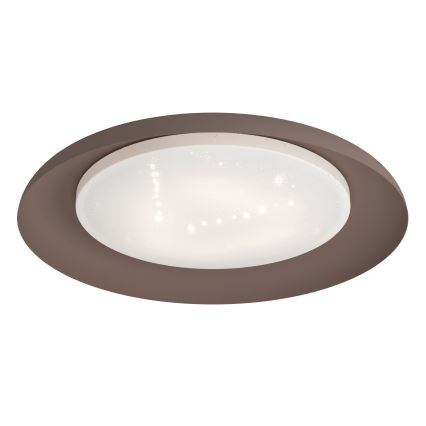 Eglo 99704 - LED mennyezeti lámpa PENJAMO LED/17,1W/230V barna