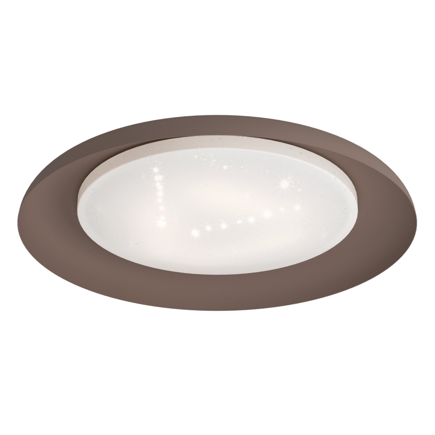 Eglo 99704 - LED mennyezeti lámpa PENJAMO LED/17,1W/230V barna