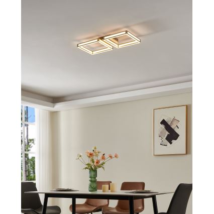 Eglo - LED Mennyezeti lámpa 2xLED/11,2W/230V matt króm
