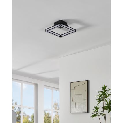Eglo - LED Mennyezeti lámpa LED/11,2W/230V fekete