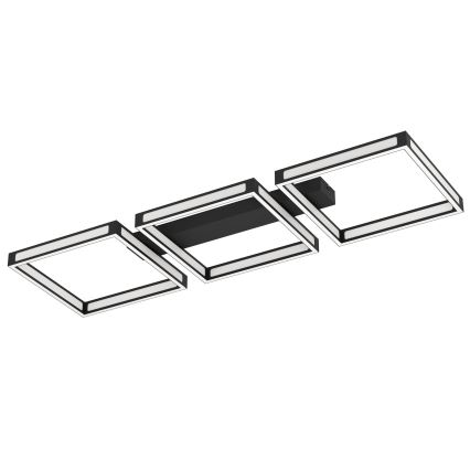 Eglo - LED Mennyezeti lámpa 3xLED/11,2W/230V fekete