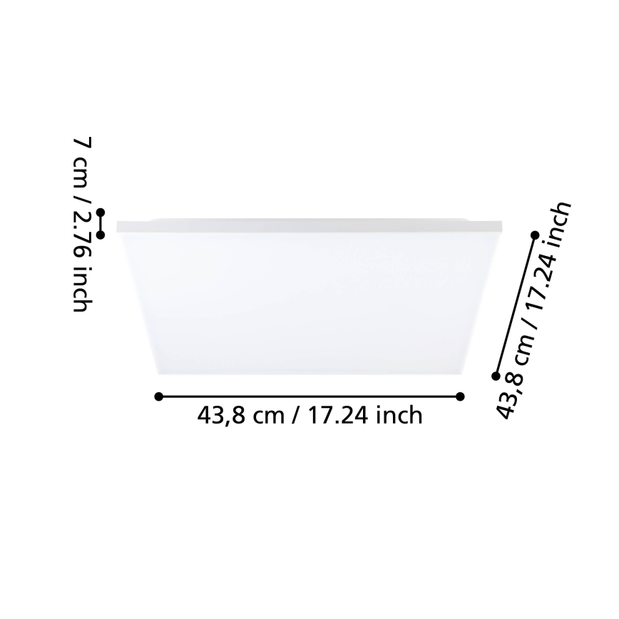 Eglo - LED Mennyezeti lámpa LED/20W/230V