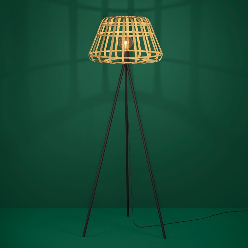 Eglo - Állólámpa 1xE27/40W/230V bambusz