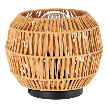 Eglo - Asztali lámpa 1xE27/40W/230V barna