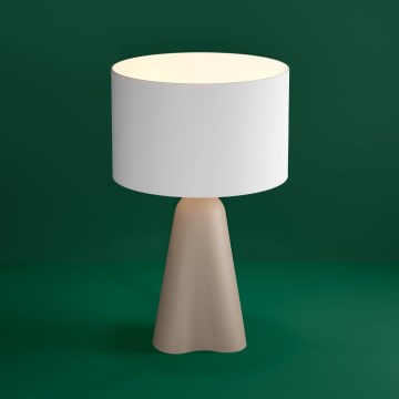 Eglo - Asztali lámpa 1xE27/40W/230V bézs